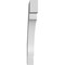 Ekena Millwork 3 1/2-in. W x 28-in. D x 32-in. H Merced Architectural Grade PVC Knee Brace BRCP035X28X32MRC - alternate 3